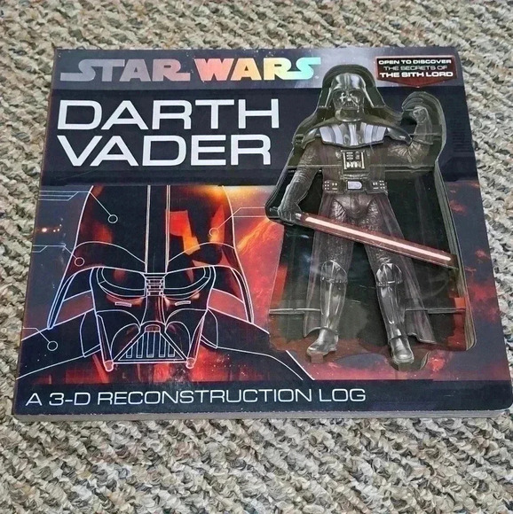 Star Wars Darth Vader Book 3D Reconstruction  Log - Picture 1 of 3